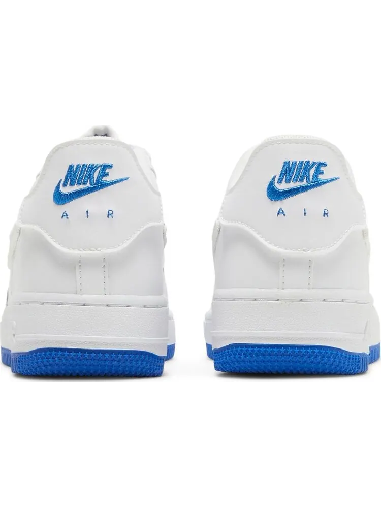 Кроссовки Nike Air Force 1/1 GS 'White Royal Blue' — изображение 6 из 8, белый