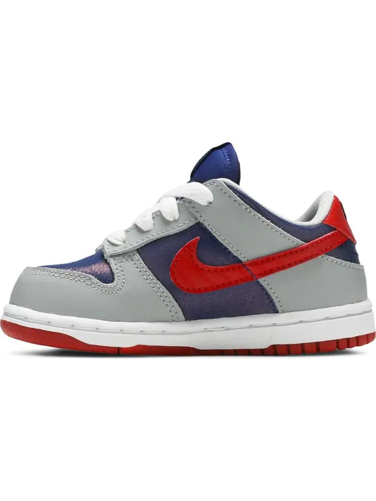 Кроссовки Nike Dunk Low Retro TD 'Samba' 2020 — изображение 3 из 8, серебряный