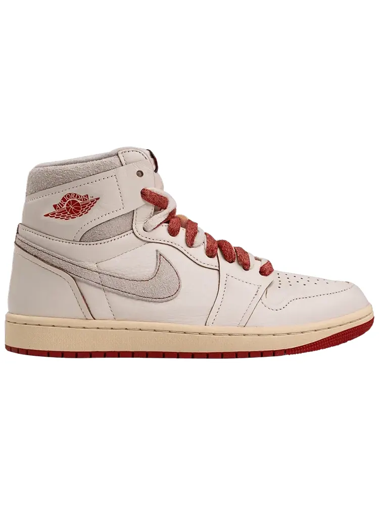 Кроссовки Air Jordan Wmns Air Jordan 1 Retro High OG 'Rare Air - Sail Cinnabar' — изображение 1 из 1, синий