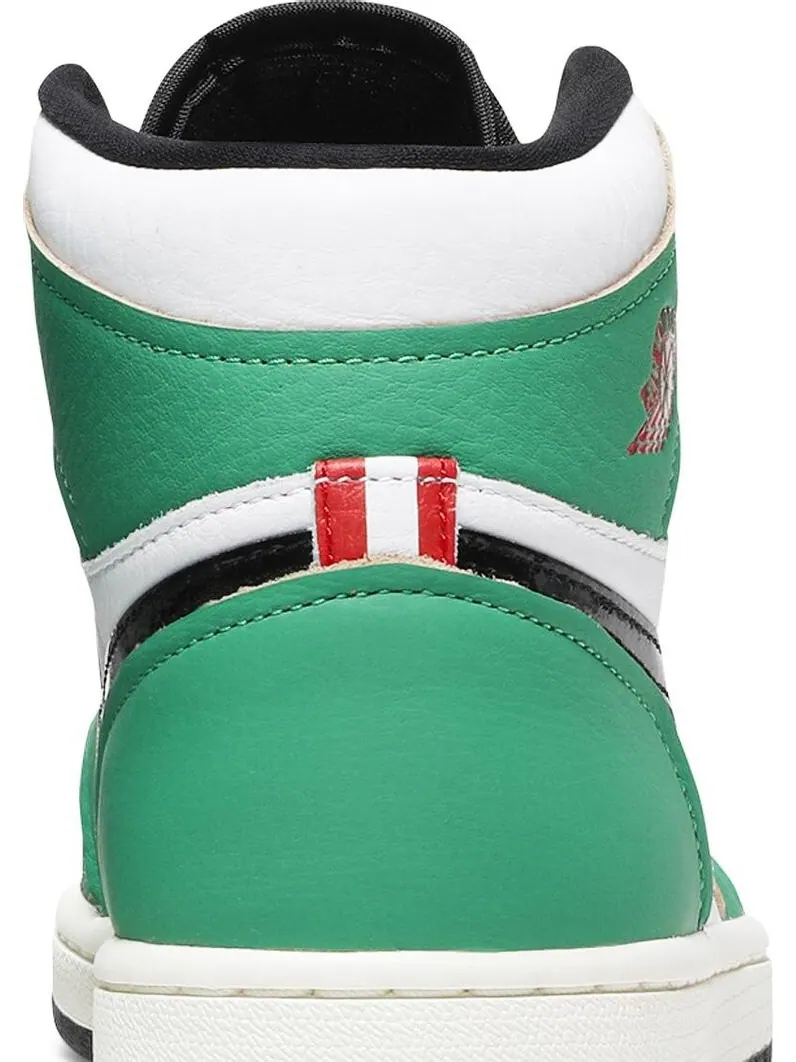 Кроссовки Wmns Air Jordan 1 Retro High OG Lucky Green — изображение 7 из 8, зеленый