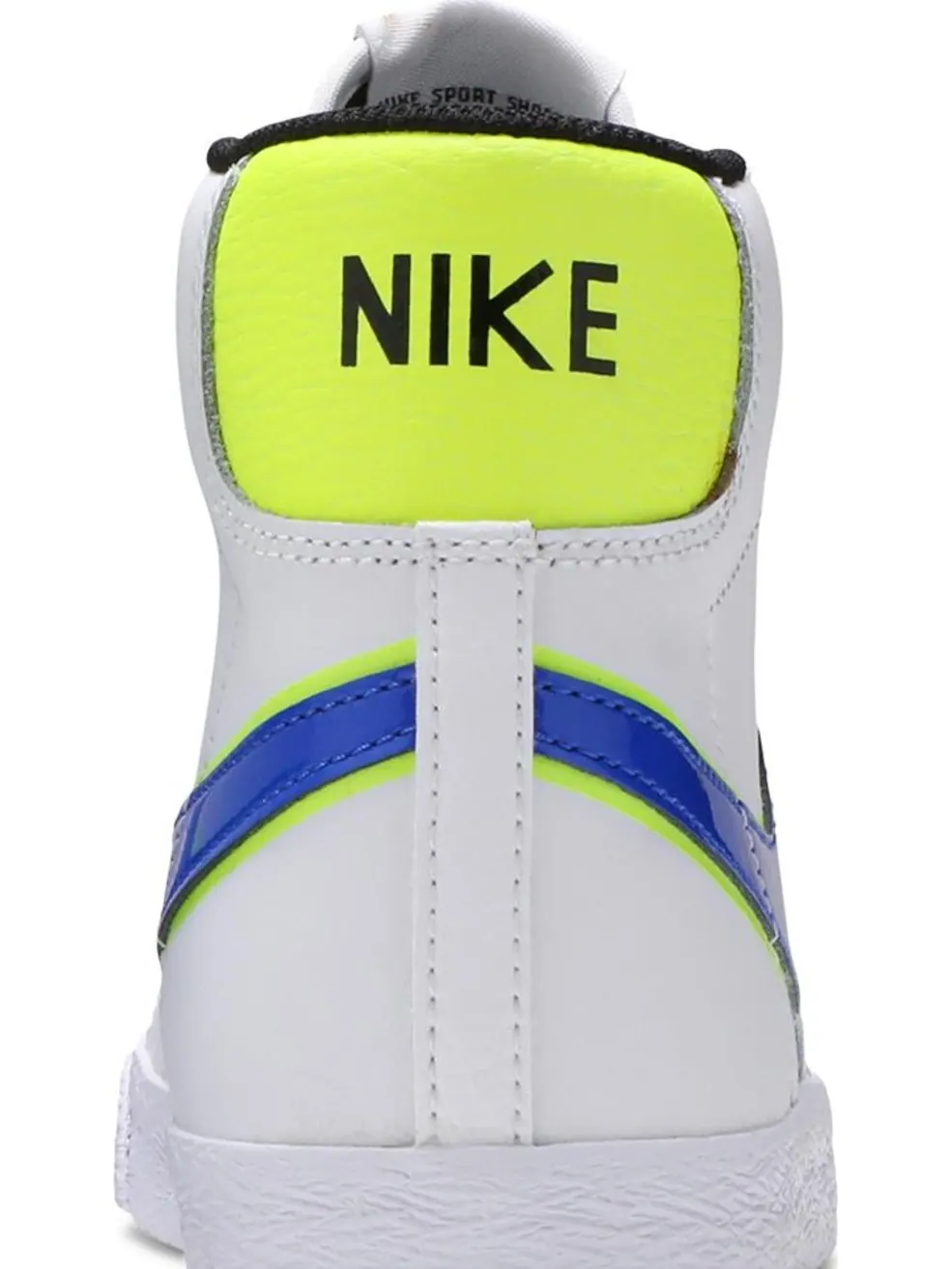 Кроссовки Nike Blazer Mid GS 'Racer Blue Volt' — изображение 7 из 8, белый