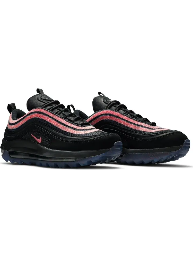Кроссовки Nike Swarovski x Air Max 97 Golf NRG 'Black Oracle Pink' — изображение 8 из 8, черный