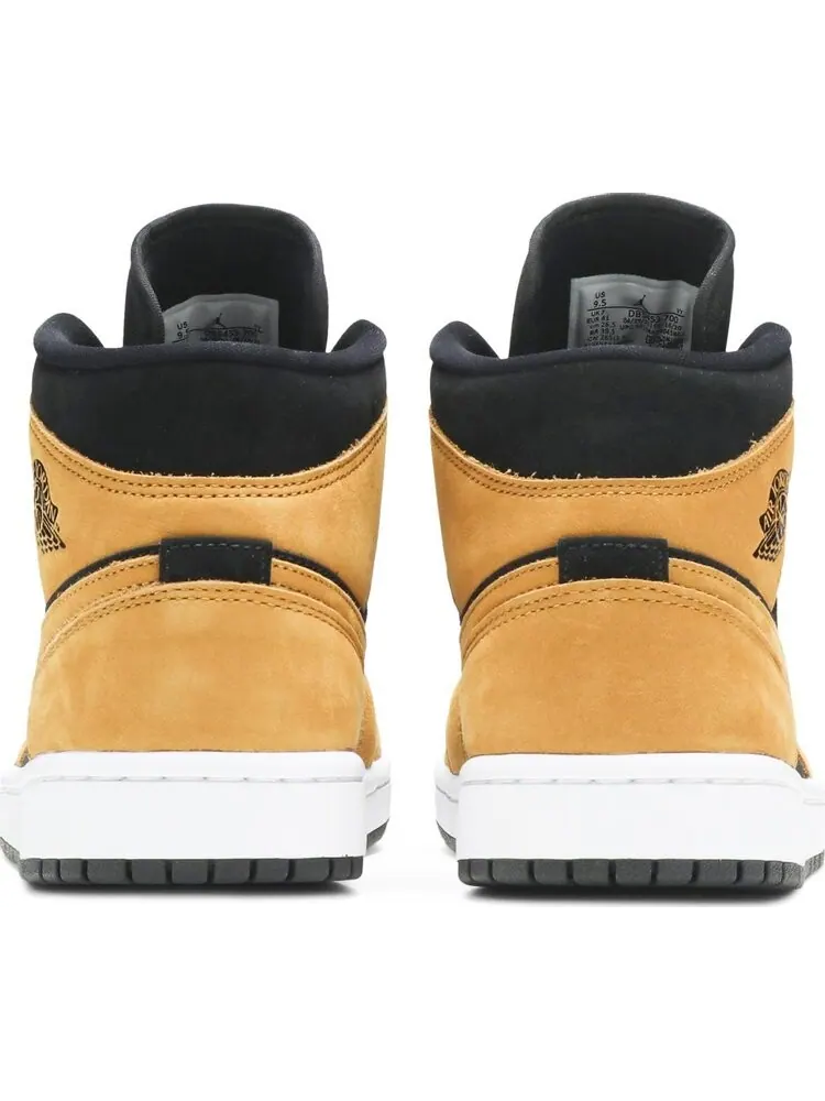 Кроссовки Wmns Air Jordan 1 Mid SE Desert Ochre — изображение 6 из 8, коричневый