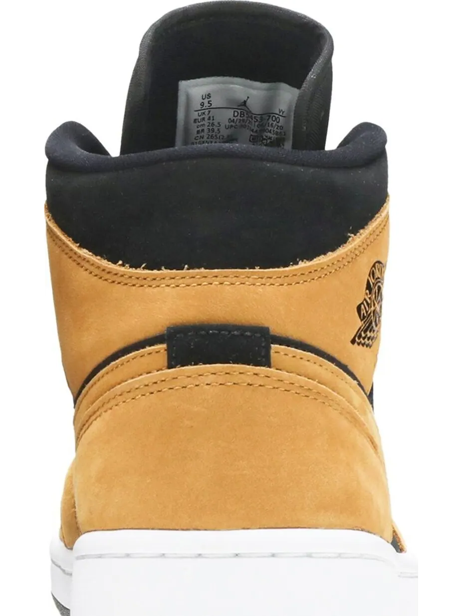 Кроссовки Wmns Air Jordan 1 Mid SE Desert Ochre — изображение 7 из 8, коричневый