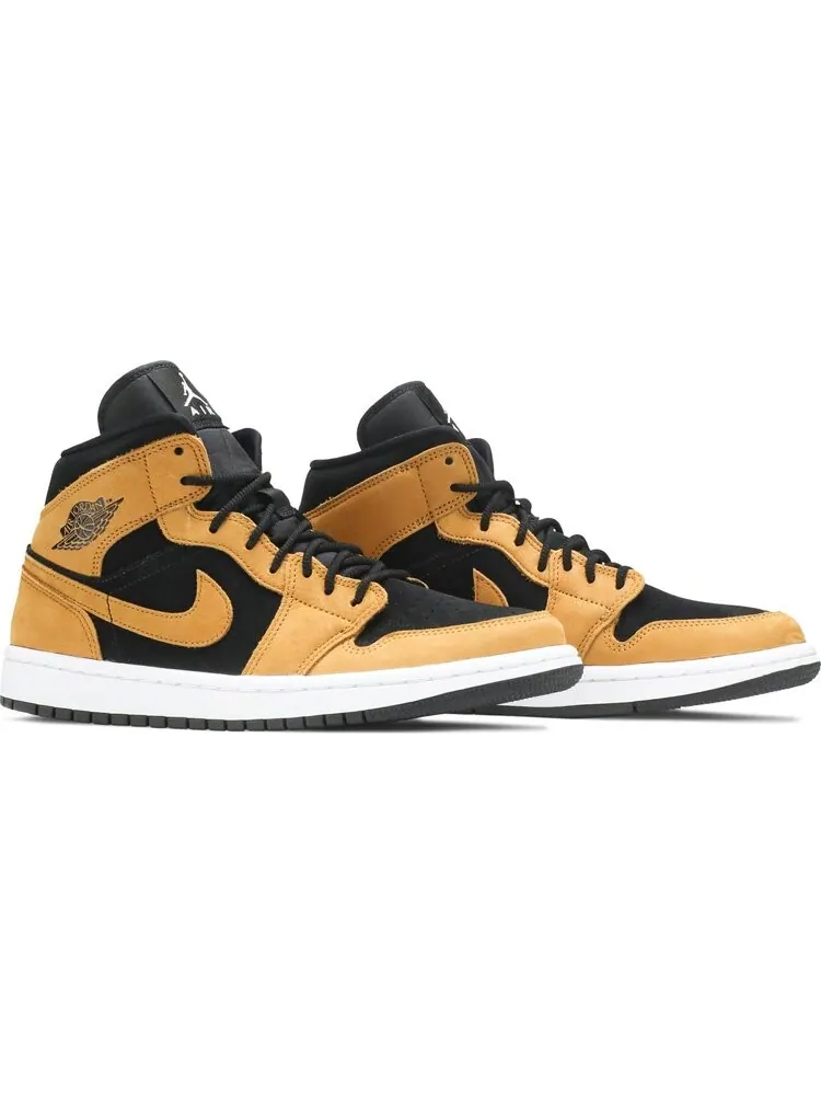 Кроссовки Wmns Air Jordan 1 Mid SE Desert Ochre — изображение 8 из 8, коричневый