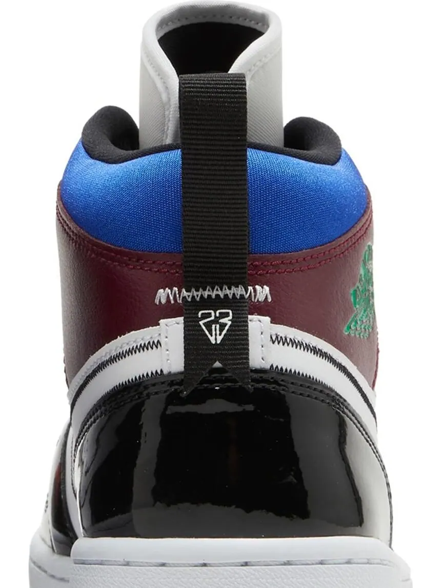 Кроссовки Wmns Air Jordan 1 Mid SE Multi-Color — изображение 7 из 8, мульти