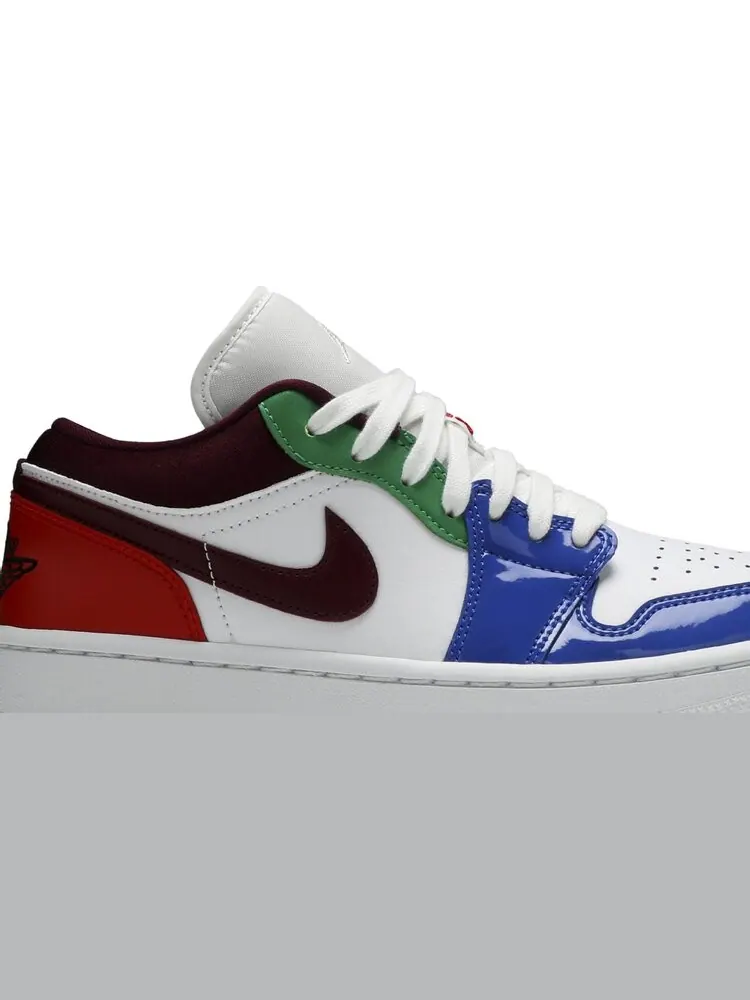 Кроссовки Wmns Air Jordan 1 Low SE Multi-Color — изображение 2 из 8, мульти