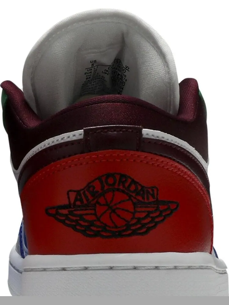 Кроссовки Wmns Air Jordan 1 Low SE Multi-Color — изображение 7 из 8, мульти