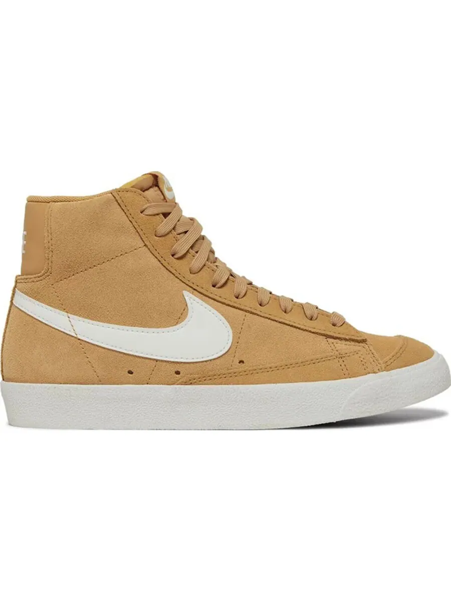 Кроссовки Nike Wmns Blazer Mid '77 — изображение 1 из 4, светло-коричневый/белый