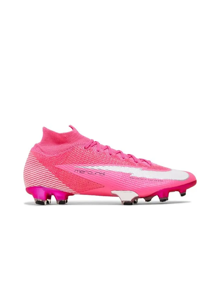 Кроссовки Nike Kylian Mbappé x Mercurial Superfly 7 Elite FG — изображение 1 из 4, розовый
