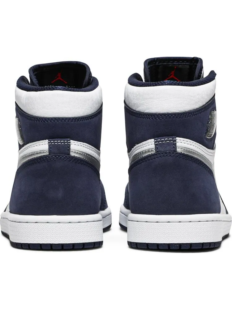 Кроссовки Air Jordan 1 Retro High co.JP Midnight Navy Suitcase Special Box — изображение 6 из 8, синий