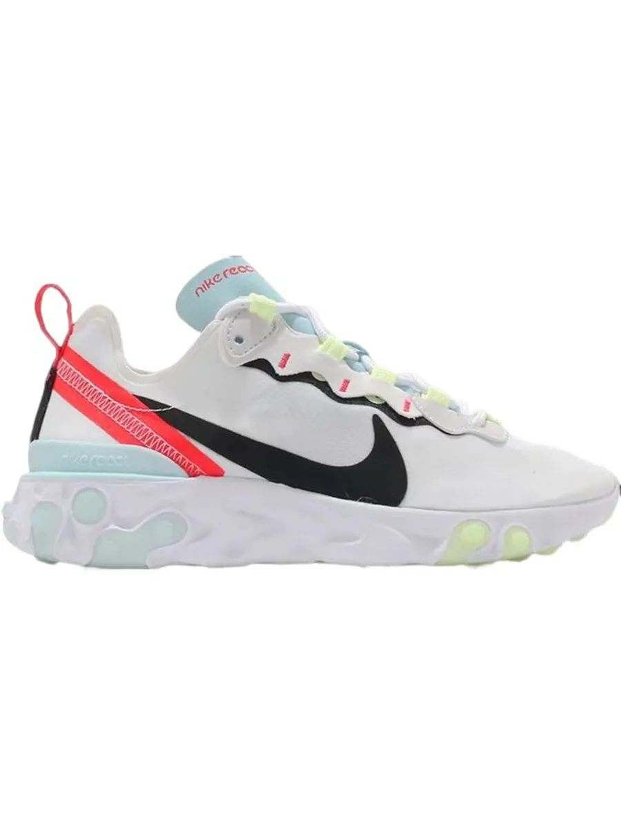 Кроссовки Nike Wmns React Element 55 — изображение 1 из 1, белый/мультиколор
