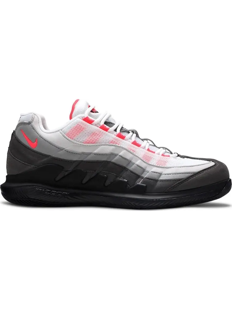 Кроссовки Nike NikeCourt Zoom Vapor X Air Max 95 'Solar Red' — изображение 1 из 8, белый