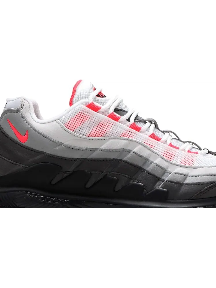 Кроссовки Nike NikeCourt Zoom Vapor X Air Max 95 'Solar Red' — изображение 2 из 8, белый