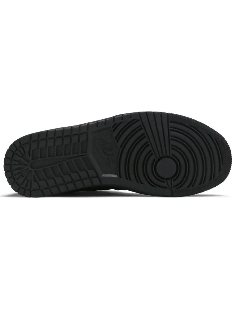 Кроссовки Wmns Air Jordan 1 Mid SE Black Quilted — изображение 4 из 8, черный