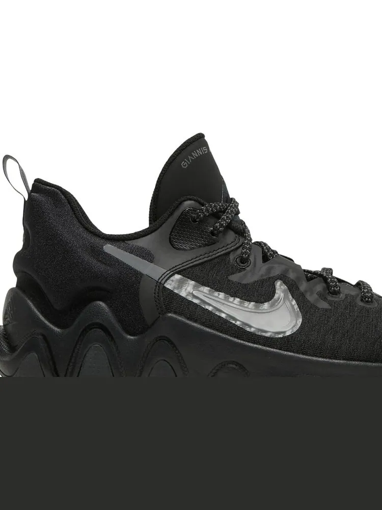 Кроссовки Nike Giannis Immortality GS 'Black Iron Grey' — изображение 2 из 8, черный