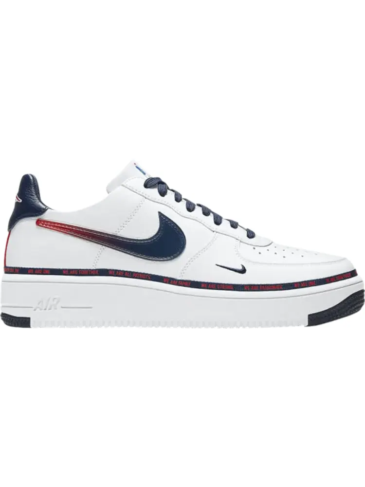 Кроссовки Nike Air Force 1 UltraForce 'New England Patriots' — изображение 1 из 1, белый