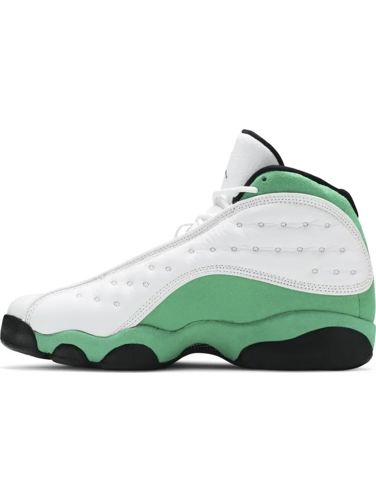 Кроссовки Air Jordan 13 Retro GS Lucky Green — изображение 3 из 8, белый