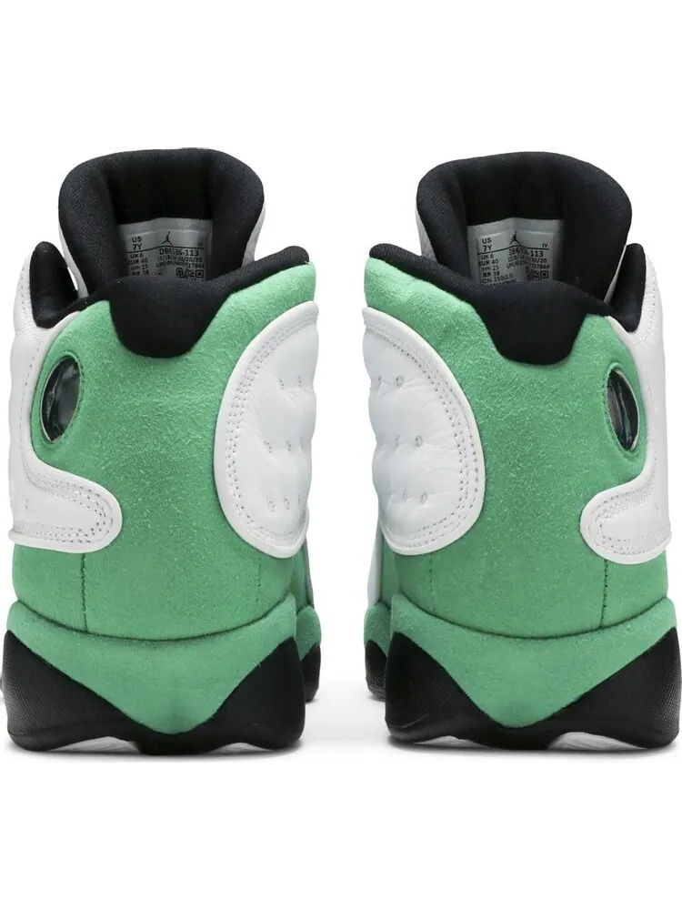 Кроссовки Air Jordan 13 Retro GS Lucky Green — изображение 6 из 8, белый