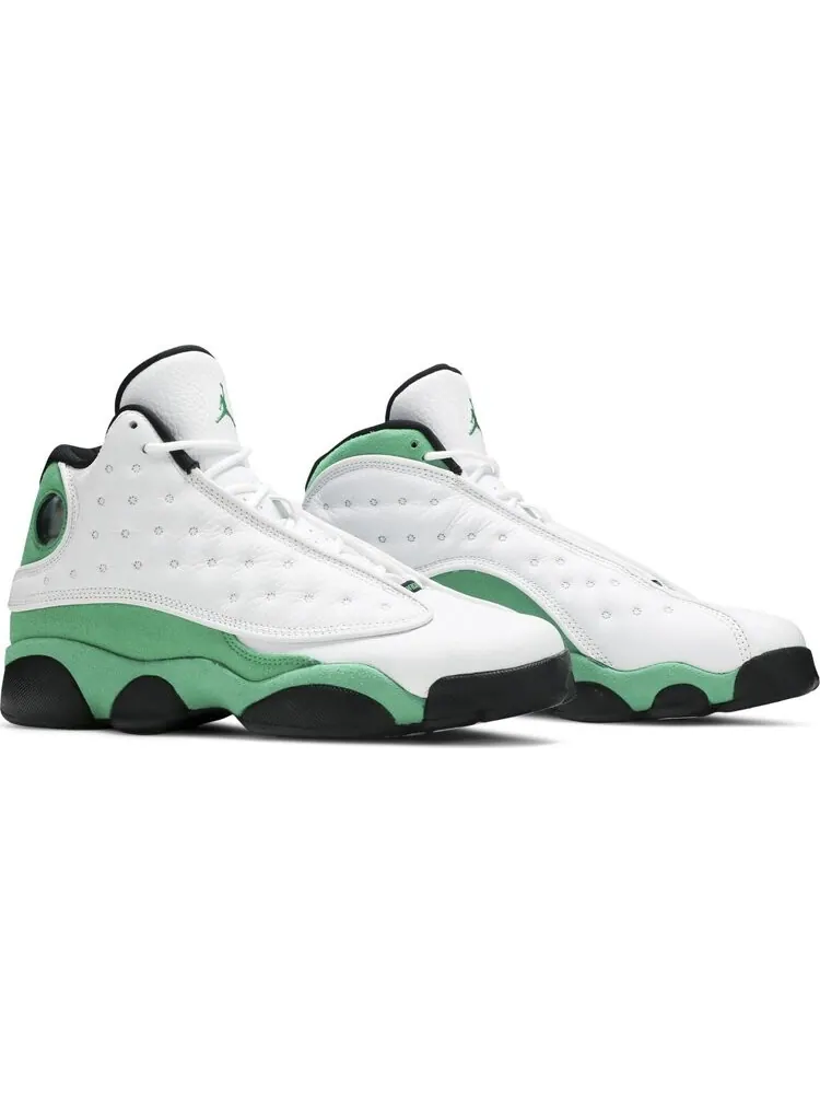 Кроссовки Air Jordan 13 Retro GS Lucky Green — изображение 8 из 8, белый