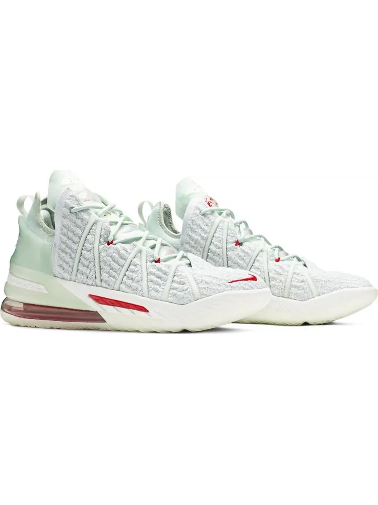 Кроссовки Nike LeBron 18 EP 'Empire Jade' — изображение 8 из 8, бирюзовый