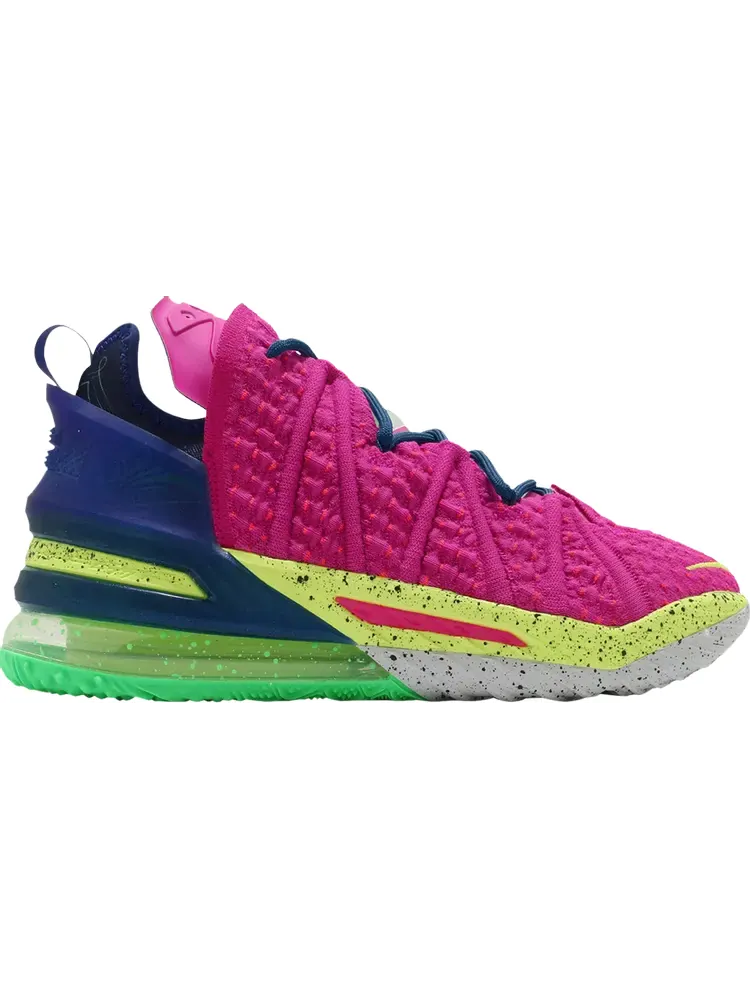 Кроссовки Nike LeBron 18 EP 'Los Angeles By Night' — изображение 1 из 1, розовый
