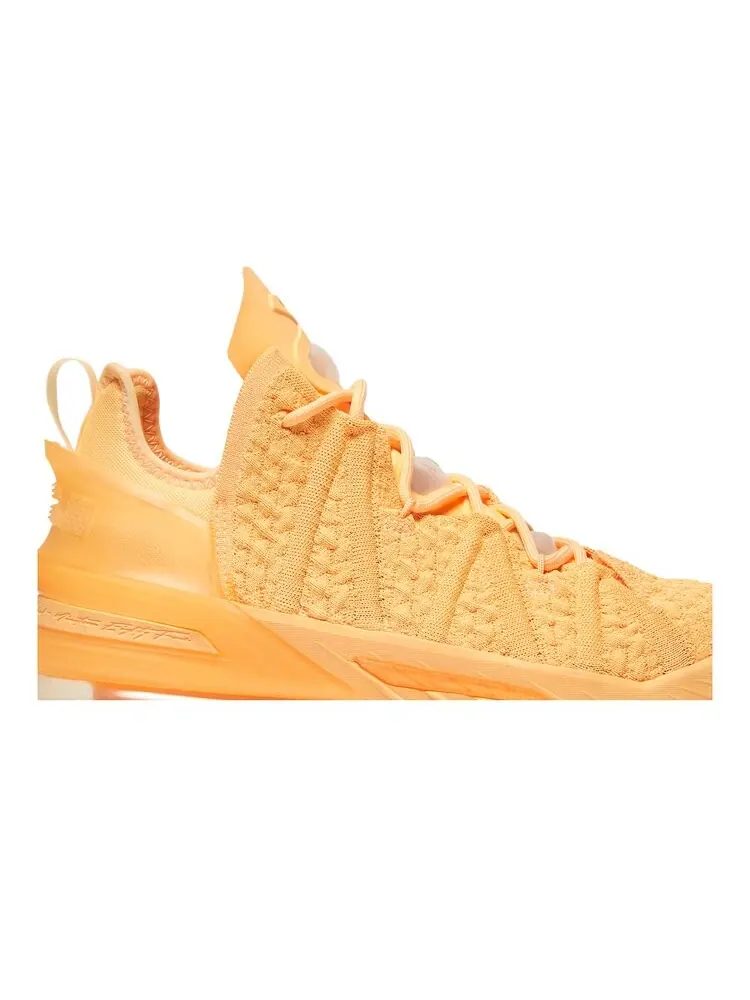 Кроссовки Nike LeBron 18 EP — изображение 2 из 4, оранжевый
