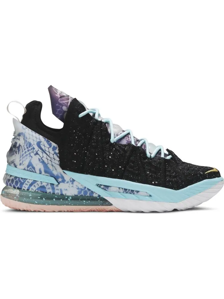 Кроссовки Nike LeBron 18 'Reflections' — изображение 1 из 8, черный