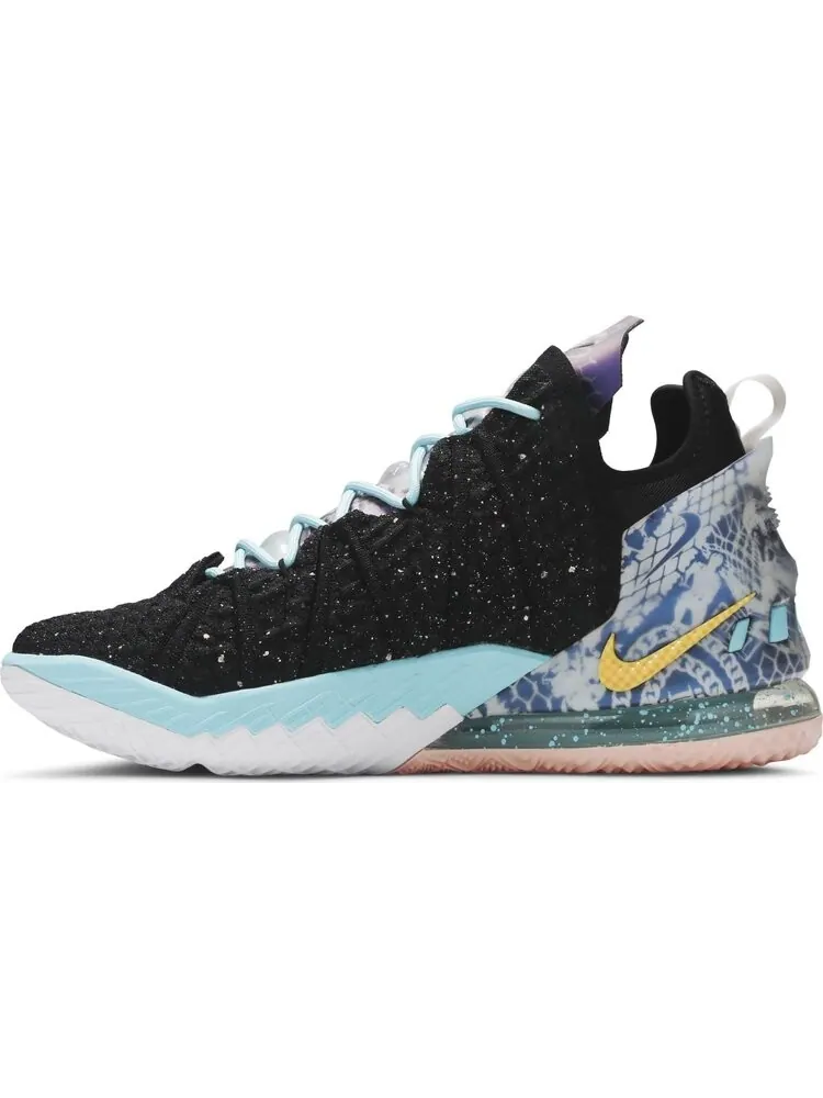 Кроссовки Nike LeBron 18 'Reflections' — изображение 3 из 8, черный