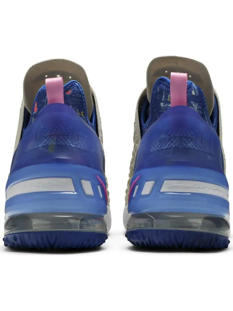 Кроссовки Nike LeBron 18 'Los Angeles By Day' — изображение 6 из 8, бежевый
