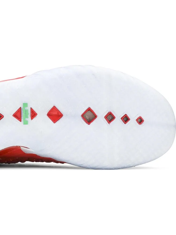 Кроссовки Nike LeBron 18 'X-Mas In LA' — изображение 5 из 8, красный