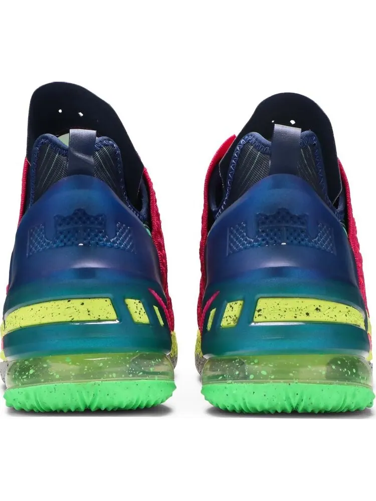 Кроссовки Nike LeBron 18 'Los Angeles By Night' — изображение 6 из 8, розовый