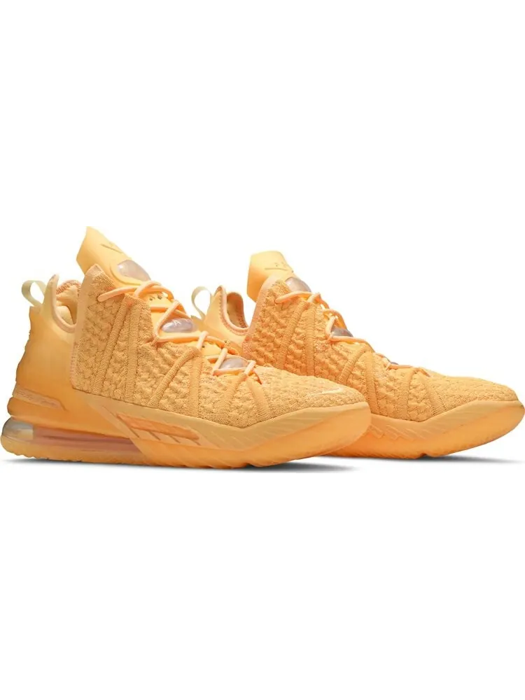 Кроссовки Nike LeBron 18 'Sisterhood' — изображение 8 из 8, оранжевый