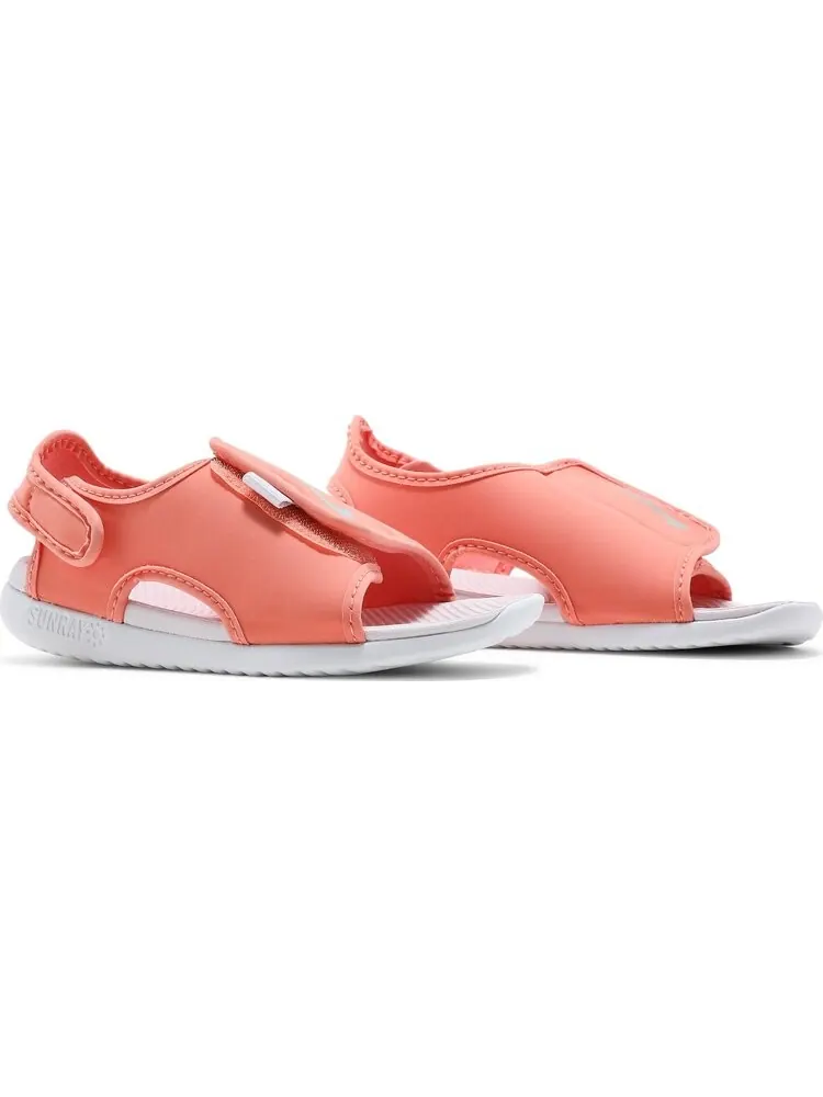 Сандалии Nike Sunray Adjust 5 V2 TD 'Crimson Bliss' — изображение 8 из 8, оранжевый