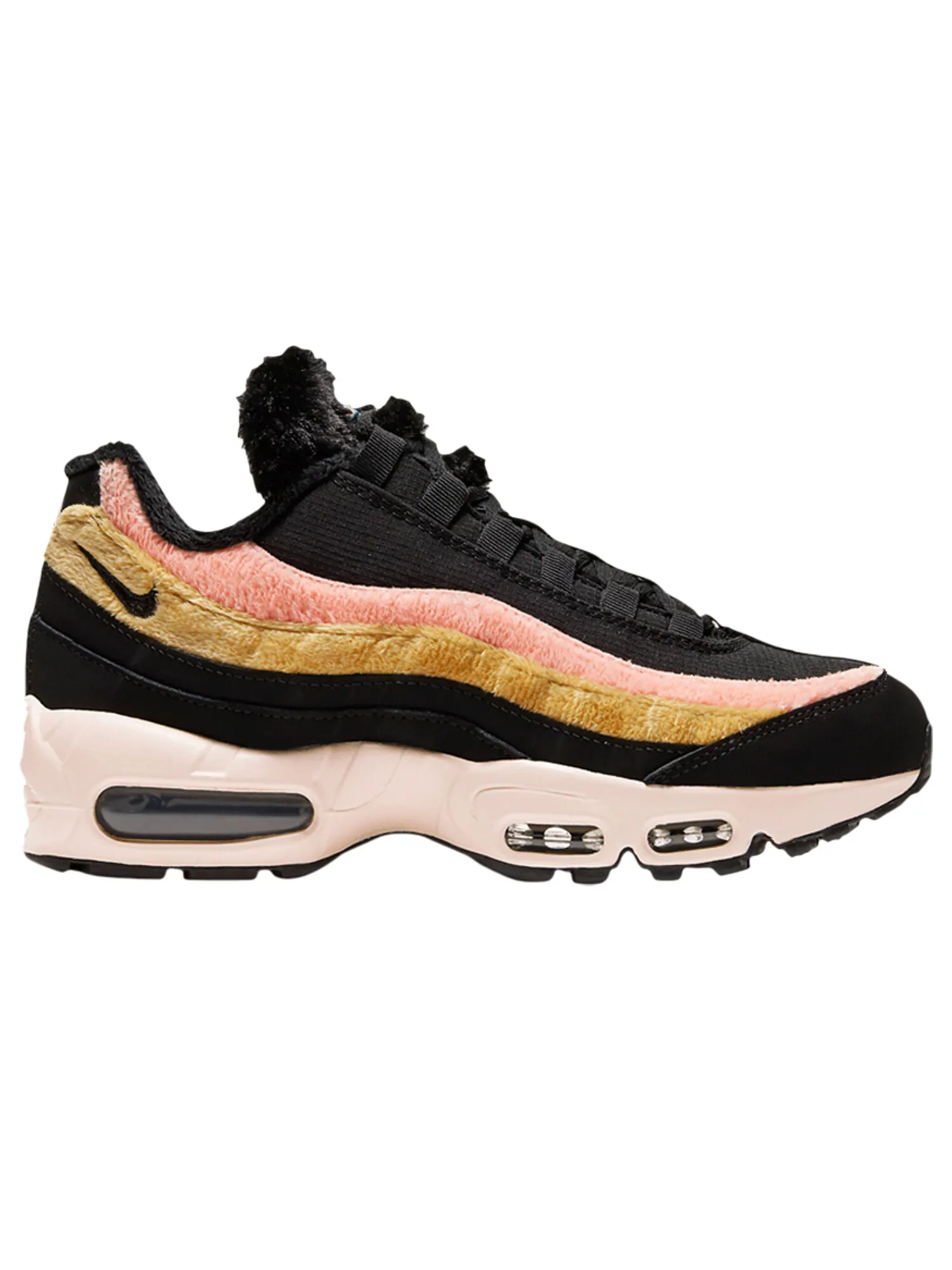 Кроссовки Nike Wmns Air Max 95 Premium 'Black Fur' — изображение 1 из 1, черный