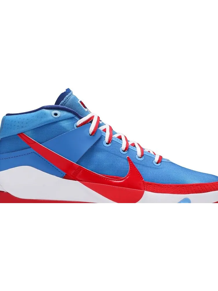 Кроссовки Nike KD 13 'New Jersey Nets Hardwood Classics' — изображение 2 из 8, синий
