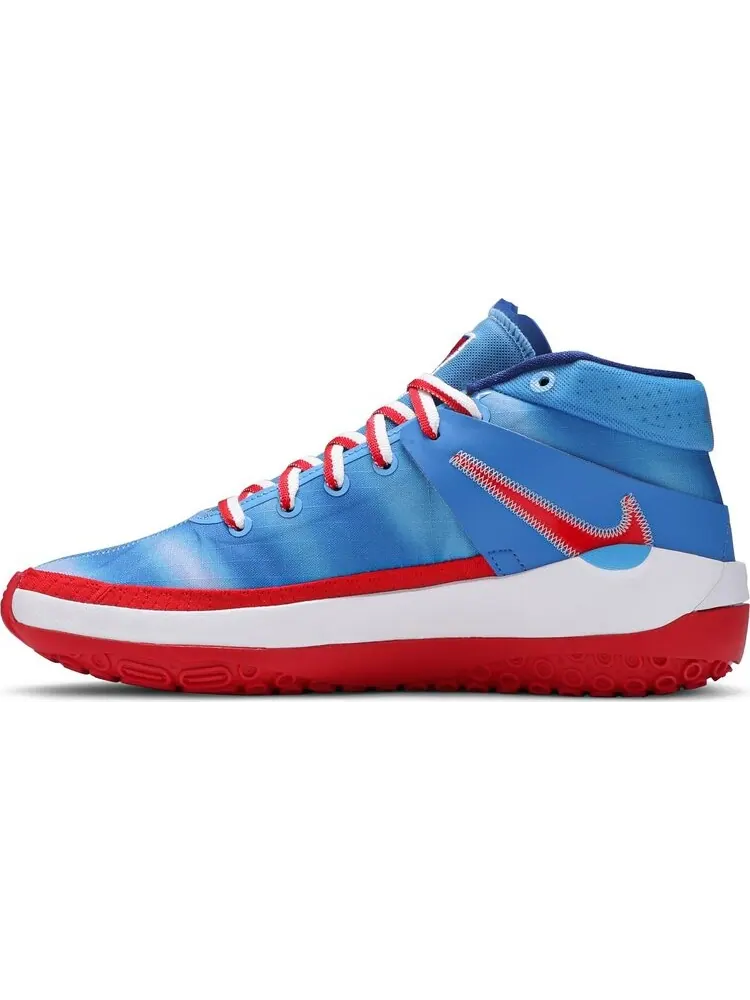 Кроссовки Nike KD 13 'New Jersey Nets Hardwood Classics' — изображение 3 из 8, синий