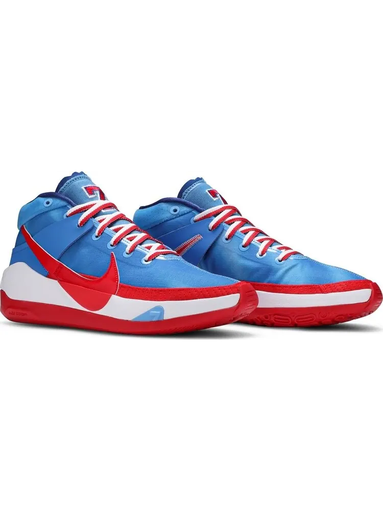 Кроссовки Nike KD 13 'New Jersey Nets Hardwood Classics' — изображение 8 из 8, синий