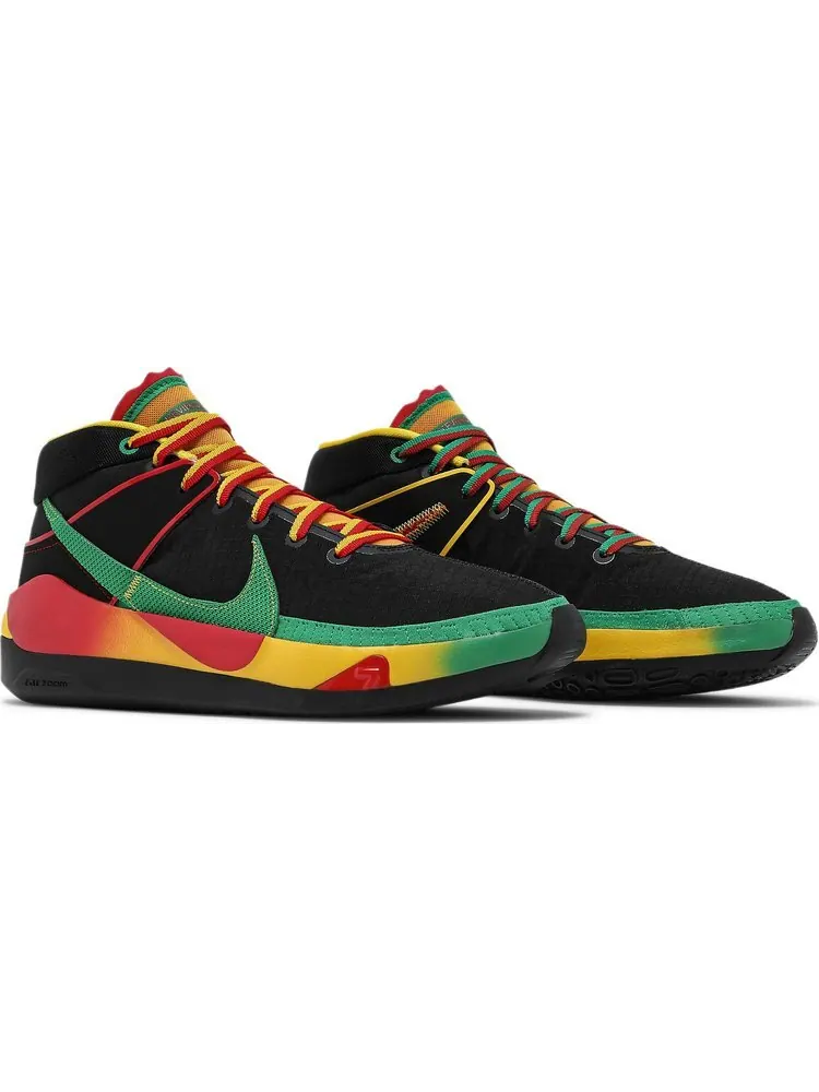 Кроссовки Nike KD 13 'Rasta' — изображение 8 из 8, черный
