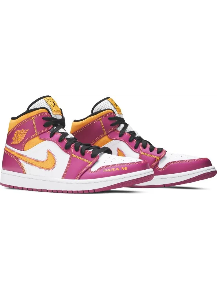 Кроссовки Air Jordan 1 Mid Día de Muertos — изображение 8 из 8, фиолетовый