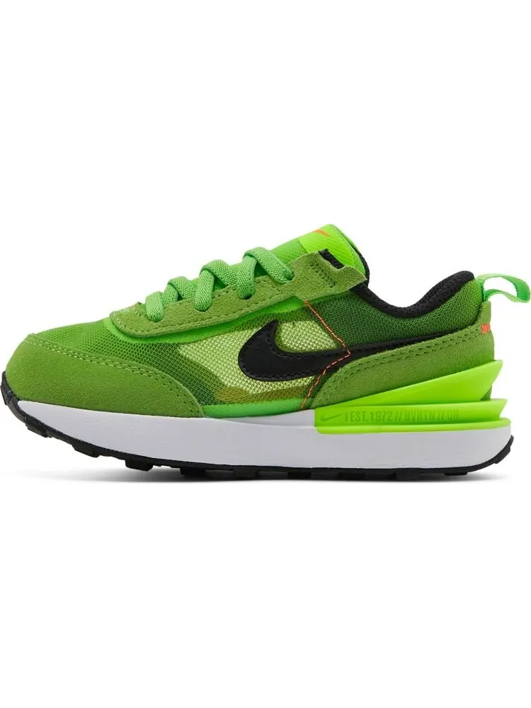 Кроссовки Nike Waffle One TD 'Electric Green' — изображение 3 из 8, зеленый