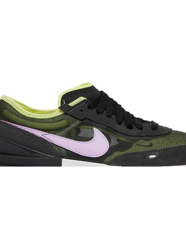 Кроссовки Nike Waffle One GS 'Light Lemon Twist Lilac' — изображение 2 из 8, черный