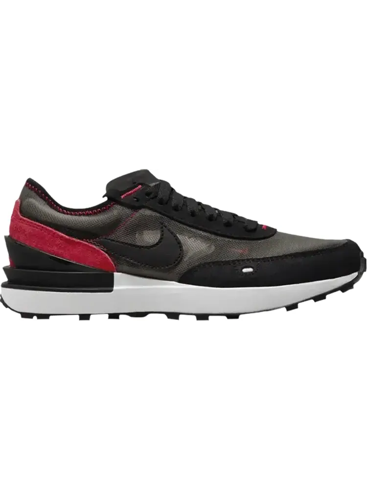 Кроссовки Nike Waffle One GS 'Flat Pewter Siren Red' — изображение 1 из 1, серый