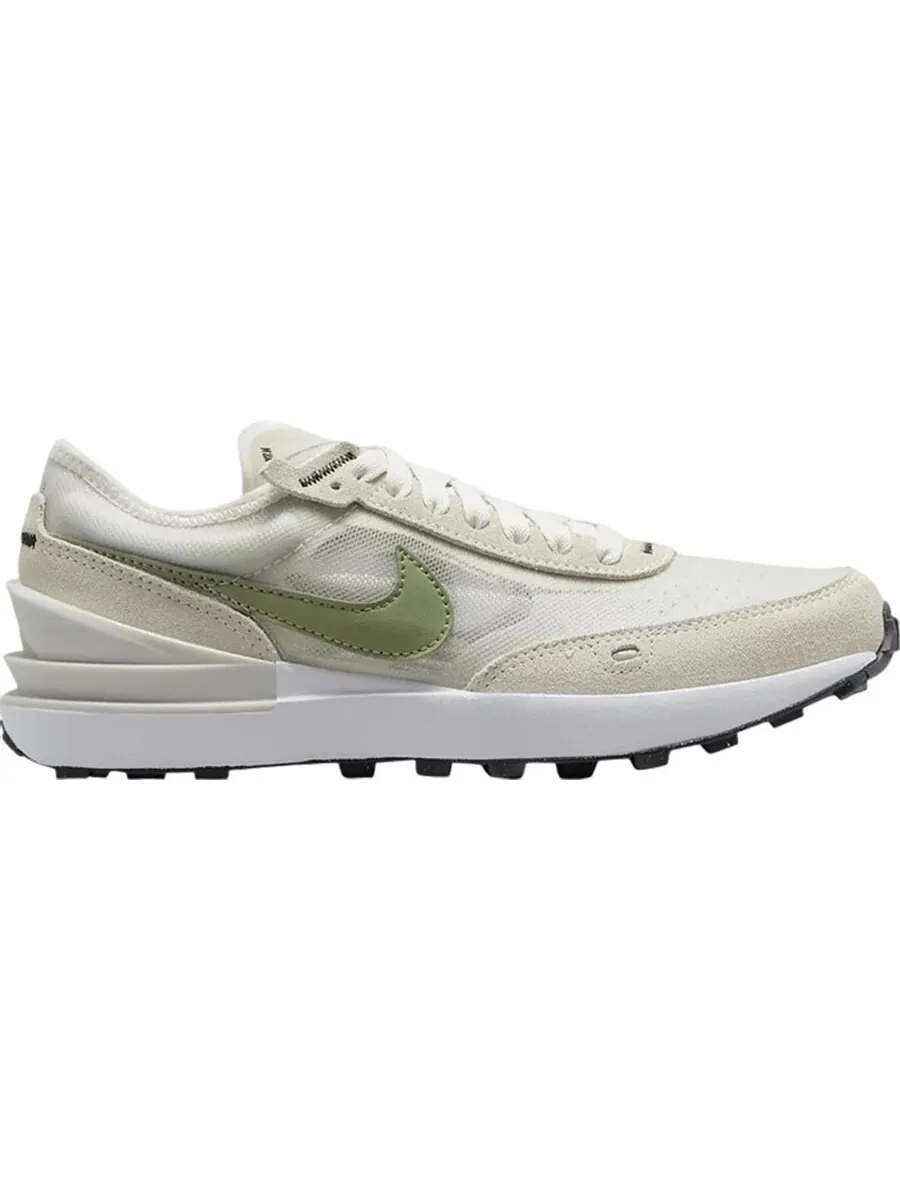 Кроссовки Nike Waffle One GS — изображение 1 из 1, кремовый/мультиколор