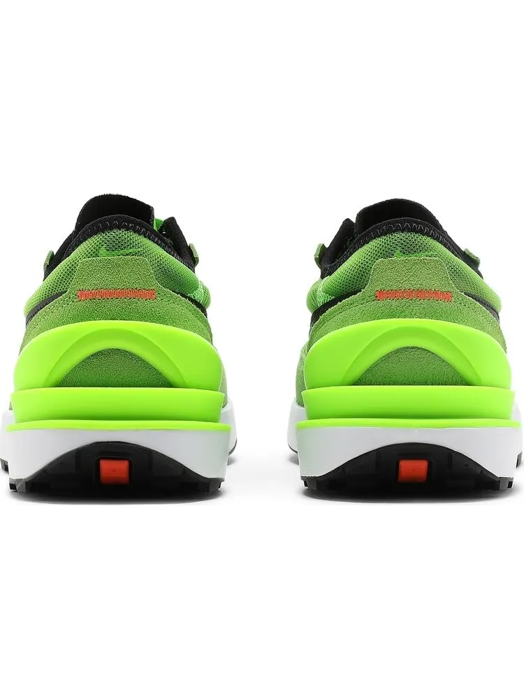 Кроссовки Nike Waffle One GS 'Electric Green' — изображение 6 из 8, зеленый