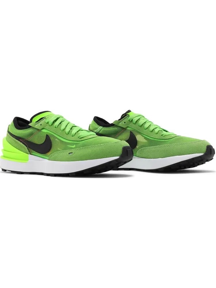 Кроссовки Nike Waffle One GS 'Electric Green' — изображение 8 из 8, зеленый