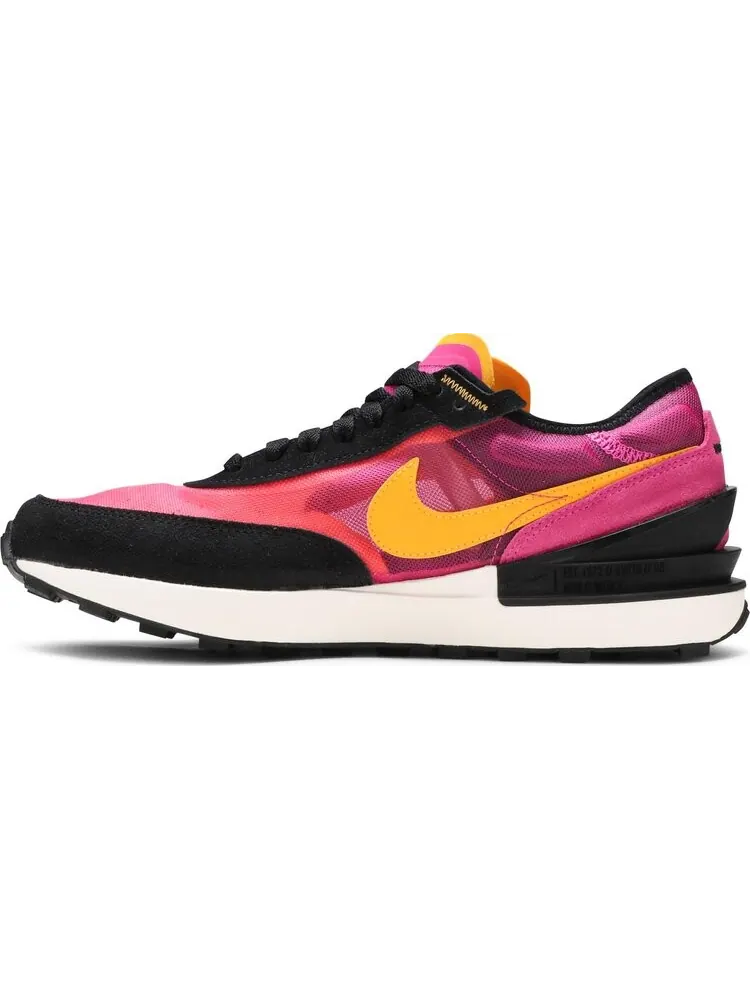 Кроссовки Nike Waffle One GS 'Active Fuchsia' — изображение 3 из 8, розовый