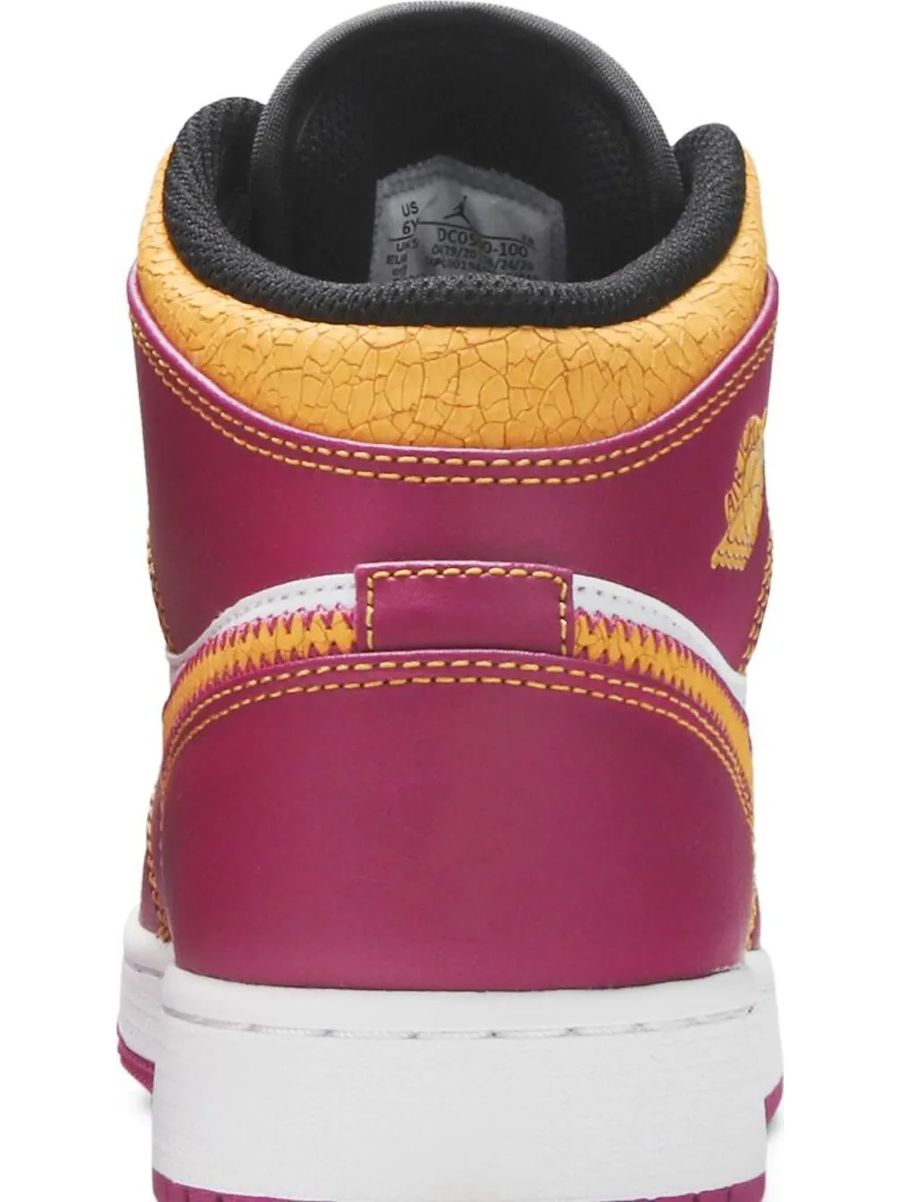 Кроссовки Air Jordan 1 GS Día de Muertos — изображение 7 из 8, фиолетовый