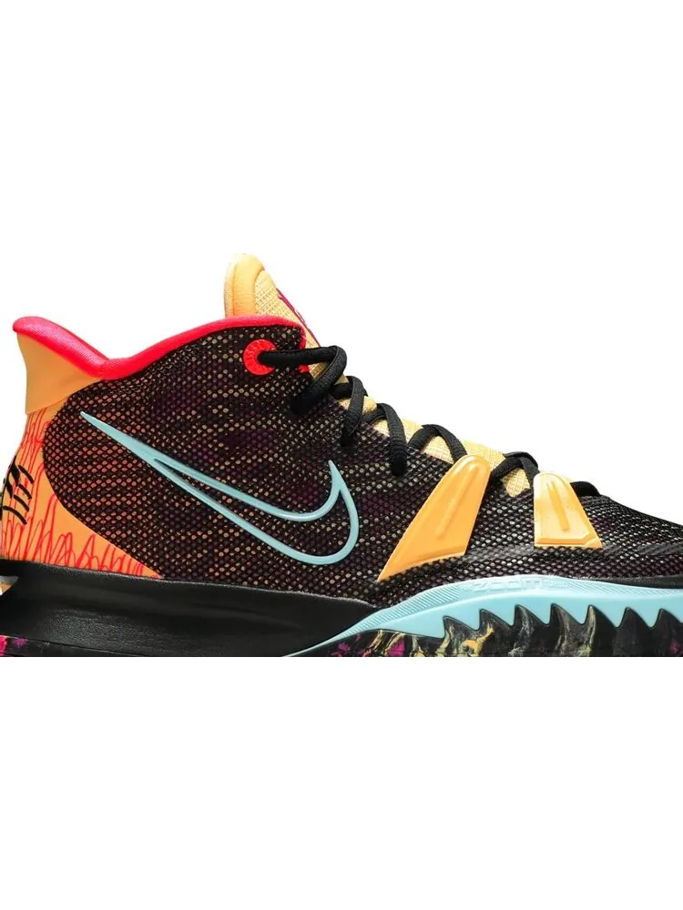 Кроссовки Nike Kyrie 7 Preheat 'Soundwave' — изображение 2 из 8, красный