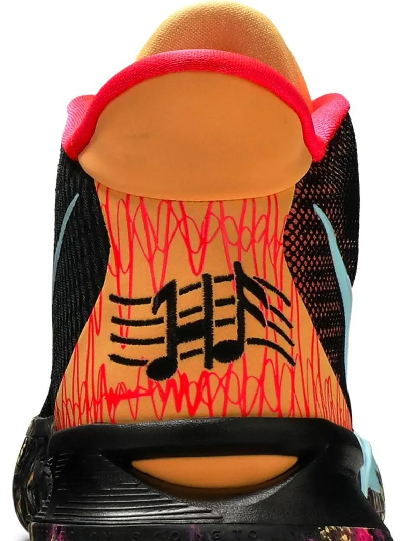 Кроссовки Nike Kyrie 7 Preheat 'Soundwave' — изображение 7 из 8, красный